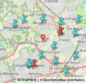 Mappa Via Giovanni XXIII, 20835 Muggiò MB, Italia (2.41)