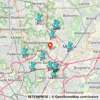 Mappa Via Giovanni XXIII, 20835 Muggiò MB, Italia (3.785)