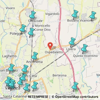 Mappa Strada Regionale, 36100 Vicenza VI, Italia (3.6)