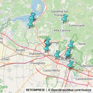 Mappa Via del Commercio, 25050 Rodengo-Saiano BS, Italia (7.94091)