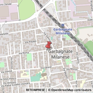 Mappa Via Roma,  1, 20024 Garbagnate Milanese, Milano (Lombardia)