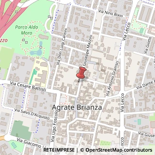 Mappa Via Giuseppe Mazzini, 31, 20864 Agrate Brianza, Monza e Brianza (Lombardia)