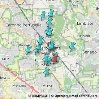 Mappa Via Manzoni, 20024 Garbagnate Milanese MI, Italia (1.3715)