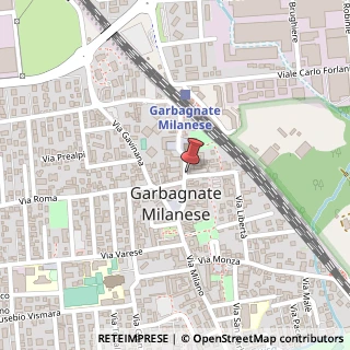 Mappa Via Manzoni, 42, 20024 Garbagnate Milanese, Milano (Lombardia)