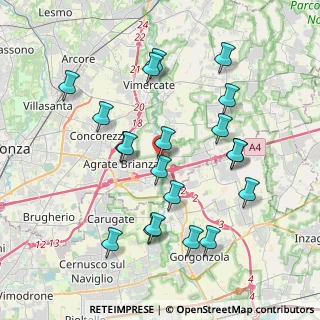 Mappa Via Orti Omate, 20864 Agrate Brianza MB, Italia (3.932)