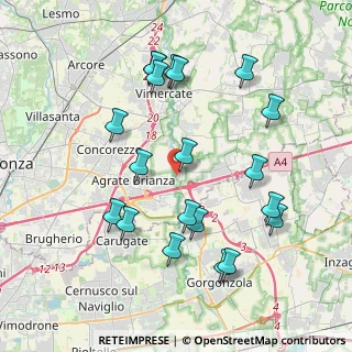 Mappa Via Orti Omate, 20864 Agrate Brianza MB, Italia (4.111)