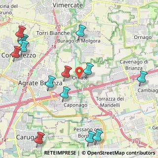 Mappa Via Orti Omate, 20864 Agrate Brianza MB, Italia (2.78077)