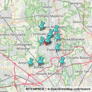 Mappa Via Giovanni Amendola, 20030 Senago MI, Italia (2.5)