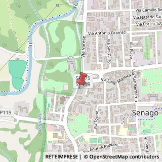 Mappa Via Federico Borromeo, 8, 20030 Senago, Milano (Lombardia)