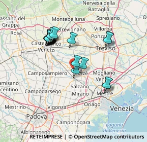 Mappa Stradone della Crosarona, 30037 Scorzè VE, Italia (13.324)