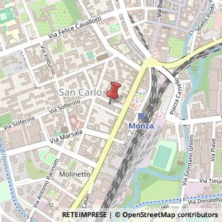 Mappa Via Fratelli Cairoli, 3, 20900 Agrate Brianza, Monza e Brianza (Lombardia)
