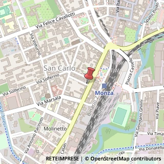 Mappa Corso Milano, 40, 20900 Monza, Monza e Brianza (Lombardia)