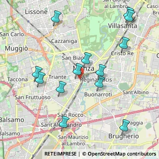 Mappa Via Fratelli Cairoli, 20900 Monza MB, Italia (2.28231)
