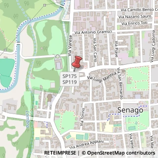 Mappa Via Giuseppe Mazzini, 7, 20030 Senago, Milano (Lombardia)