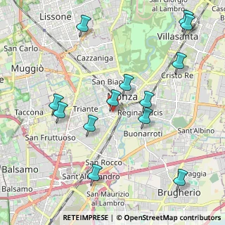 Mappa Via Solferino, 20052 Monza MB, Italia (2.28846)