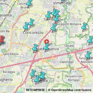 Mappa Via Don Giovanni Minzoni, 20864 Agrate Brianza MB, Italia (2.9675)