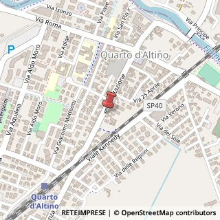 Mappa Via Stazione, 95, 30020 Quarto d'Altino, Venezia (Veneto)