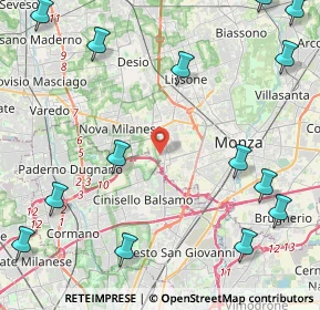 Mappa Vicolo Lorenzo Perosi, 20835 Muggiò MB, Italia (6.495)
