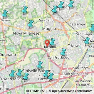 Mappa Vicolo Lorenzo Perosi, 20835 Muggiò MB, Italia (3.20063)