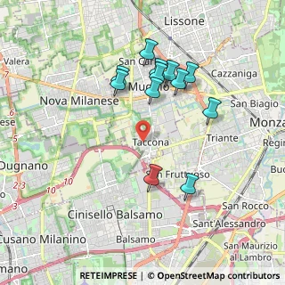 Mappa Vicolo Lorenzo Perosi, 20835 Muggiò MB, Italia (1.76)