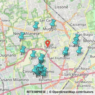 Mappa Vicolo Lorenzo Perosi, 20835 Muggiò MB, Italia (2.301)