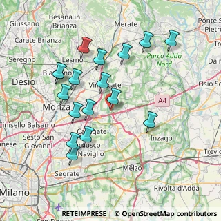 Mappa Via Achille Grandi, 20864 Agrate Brianza MB, Italia (7.45)