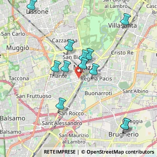 Mappa Via Fratelli Cairoli, 20052 Monza MB, Italia (2.0175)