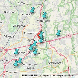 Mappa Via Dante Alighieri, 20864 Agrate Brianza MB, Italia (4.3)