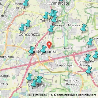 Mappa Via Dante Alighieri, 20864 Agrate Brianza MB, Italia (2.973)