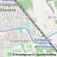 Map Garbagnate Milanese