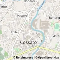 Mapa Cossato