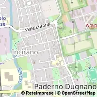 Mapa Paderno Dugnano