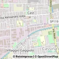Karta Paderno Dugnano