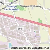 地図 Cazzago San Martino