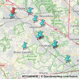 Mappa Largo S. Angelo, 20039 Canegrate MI, Italia (4.31727)