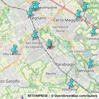 Mappa Largo S. Angelo, 20039 Canegrate MI, Italia (3.2425)