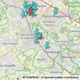 Mappa Largo S. Angelo, 20039 Canegrate MI, Italia (2.56944)