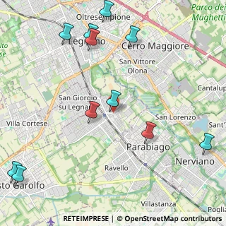 Mappa Largo S. Angelo, 20039 Canegrate MI, Italia (2.75273)