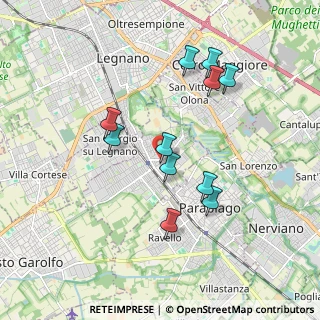 Mappa Largo S. Angelo, 20039 Canegrate MI, Italia (1.70545)