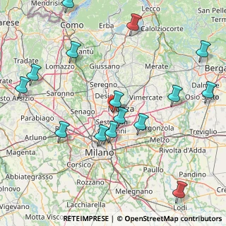 Mappa Via Risorgimento, 20900 Monza MB, Italia (19.764)