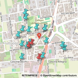 Mappa Via Risorgimento, 20900 Monza MB, Italia (0.2415)