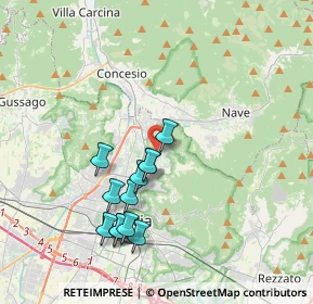 Mappa Via Sorelle Agazzi, 25133 Brescia BS, Italia (3.5225)