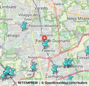 Mappa Via Monte Resegone, 20037 Paderno Dugnano MI, Italia (3.66938)