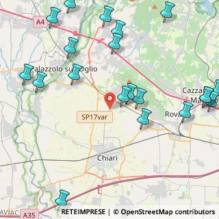 Mappa Via S. Pietro, 25033 Chiari BS, Italia (5.691)