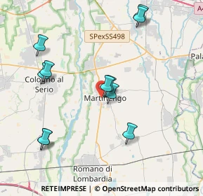 Mappa Via Giacomo Matteotti, 24057 Martinengo BG, Italia (4.04909)