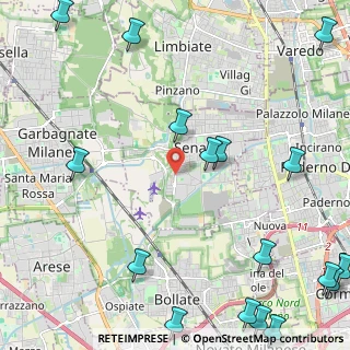 Mappa Via Londra, 20030 Senago MI, Italia (3.41882)