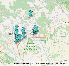 Mappa Via Piemonte, 13836 Cossato BI, Italia (6)