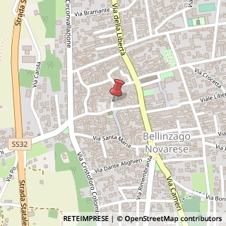 Mappa Via G. Matteotti, 32, 28043 Bellinzago Novarese, Novara (Piemonte)