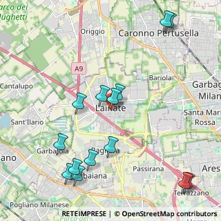 Mappa Piazza Giacomo Matteotti, 20020 Lainate MI, Italia (2.48571)