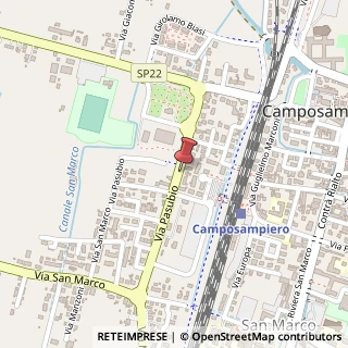 Mappa Via Pasubio, 13, 35012 Camposampiero, Padova (Veneto)